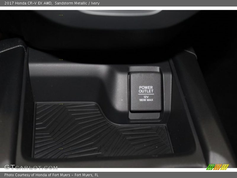 Sandstorm Metallic / Ivory 2017 Honda CR-V EX AWD