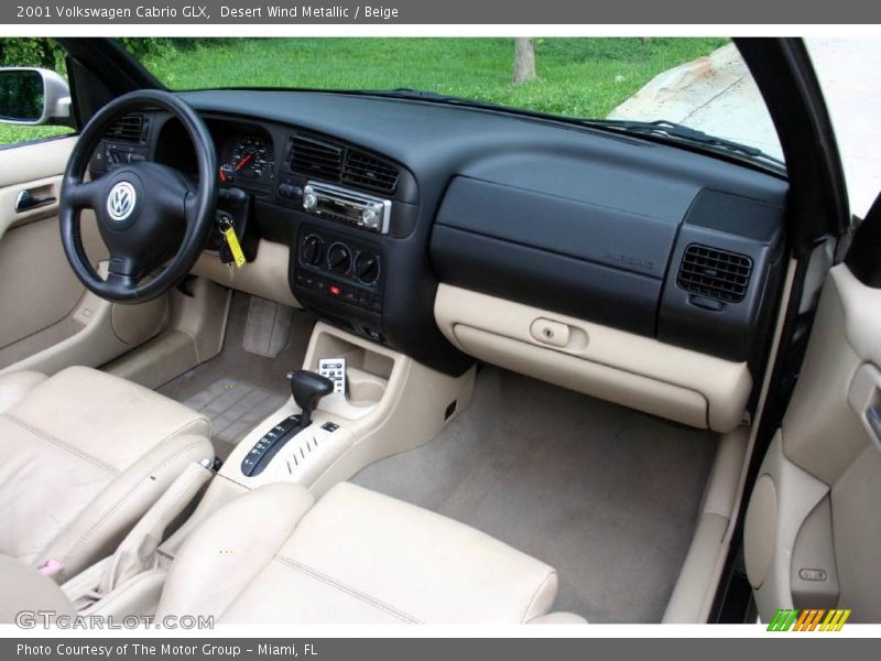 Desert Wind Metallic / Beige 2001 Volkswagen Cabrio GLX
