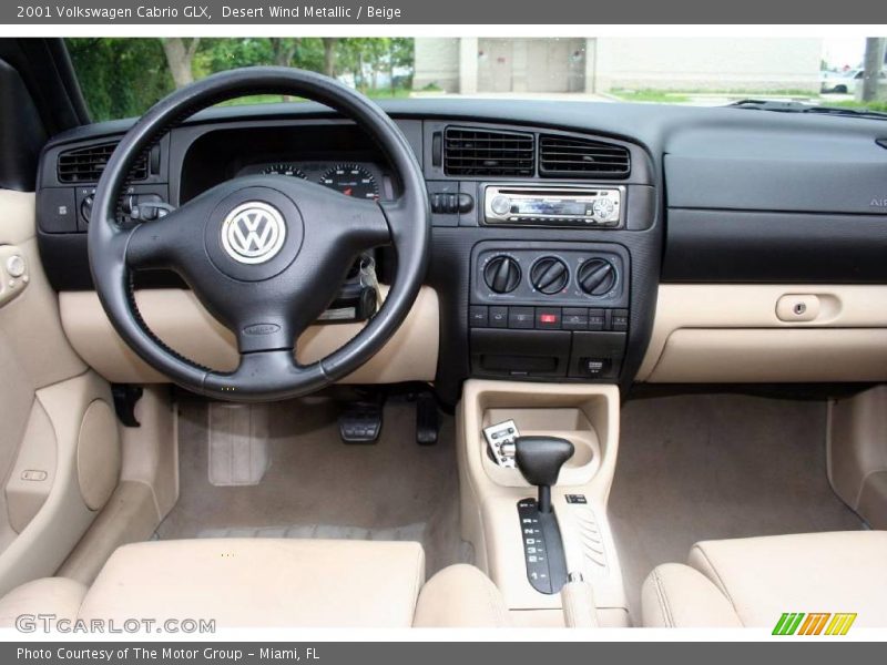 Desert Wind Metallic / Beige 2001 Volkswagen Cabrio GLX