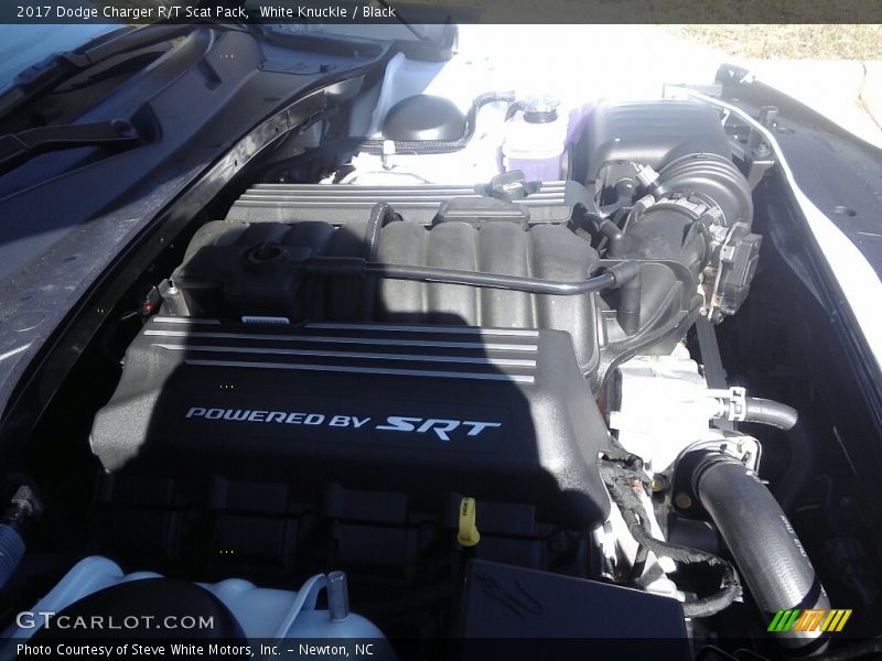 White Knuckle / Black 2017 Dodge Charger R/T Scat Pack