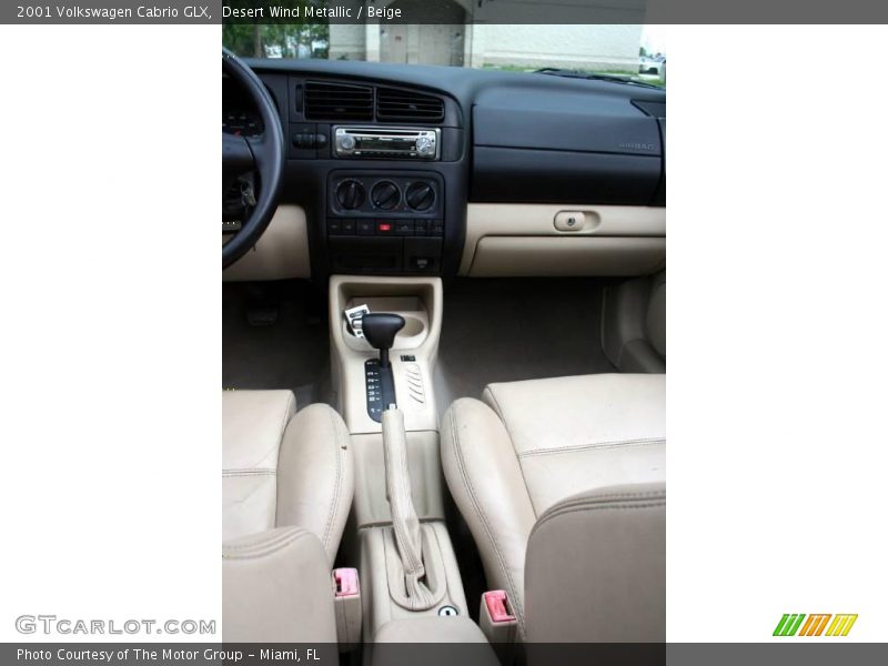 Desert Wind Metallic / Beige 2001 Volkswagen Cabrio GLX
