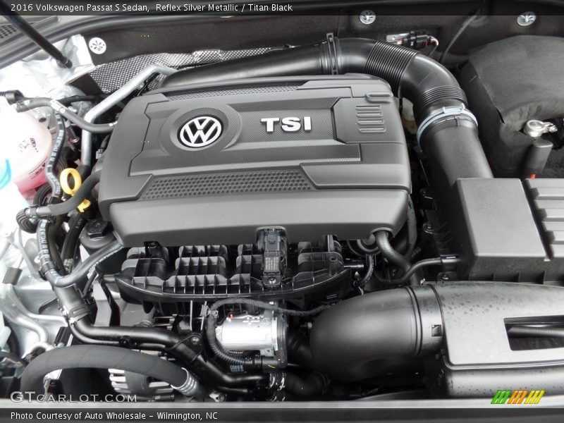  2016 Passat S Sedan Engine - 1.8 Liter Turbocharged TSI DOHC 16-Valve 4 Cylinder