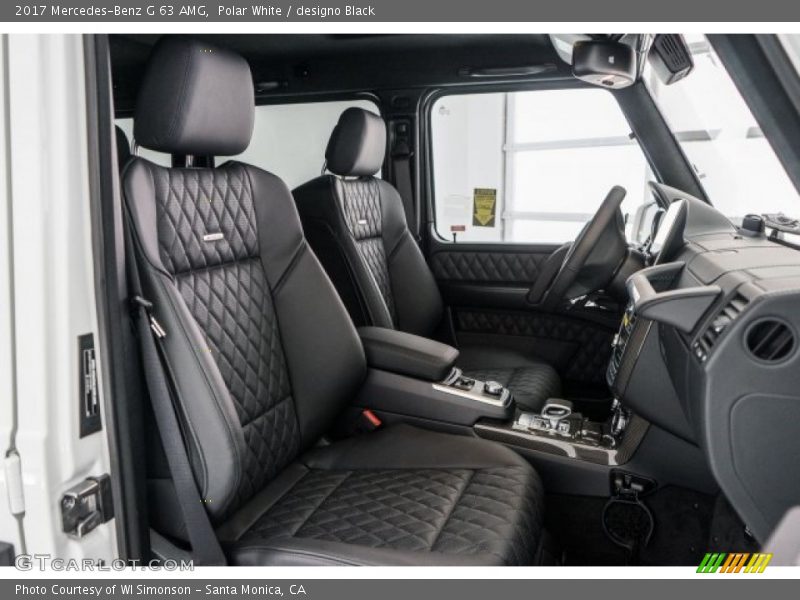  2017 G 63 AMG designo Black Interior