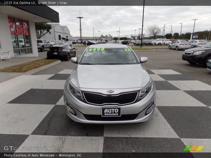 Bright Silver / Gray 2015 Kia Optima LX