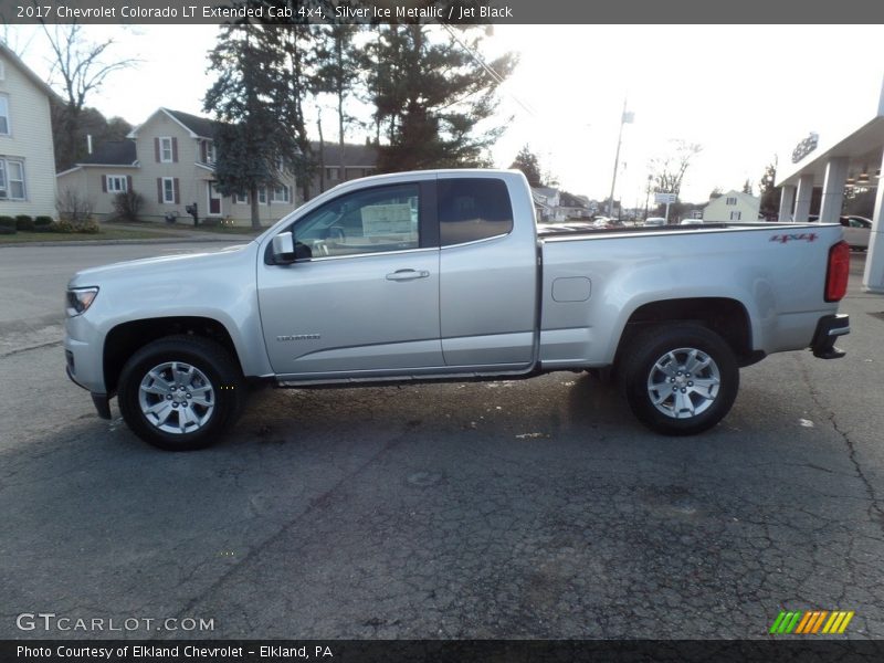  2017 Colorado LT Extended Cab 4x4 Silver Ice Metallic