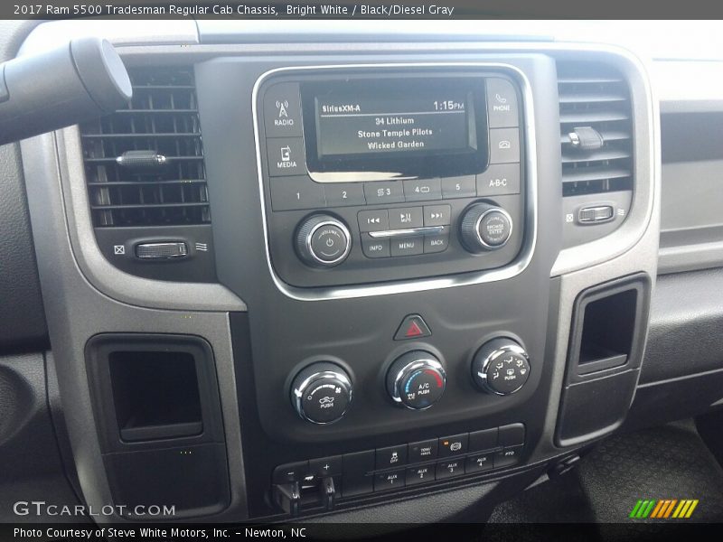 Bright White / Black/Diesel Gray 2017 Ram 5500 Tradesman Regular Cab Chassis