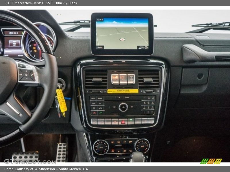 Controls of 2017 G 550
