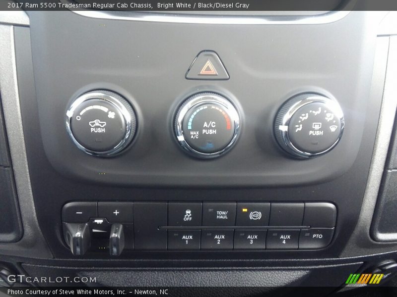 Bright White / Black/Diesel Gray 2017 Ram 5500 Tradesman Regular Cab Chassis