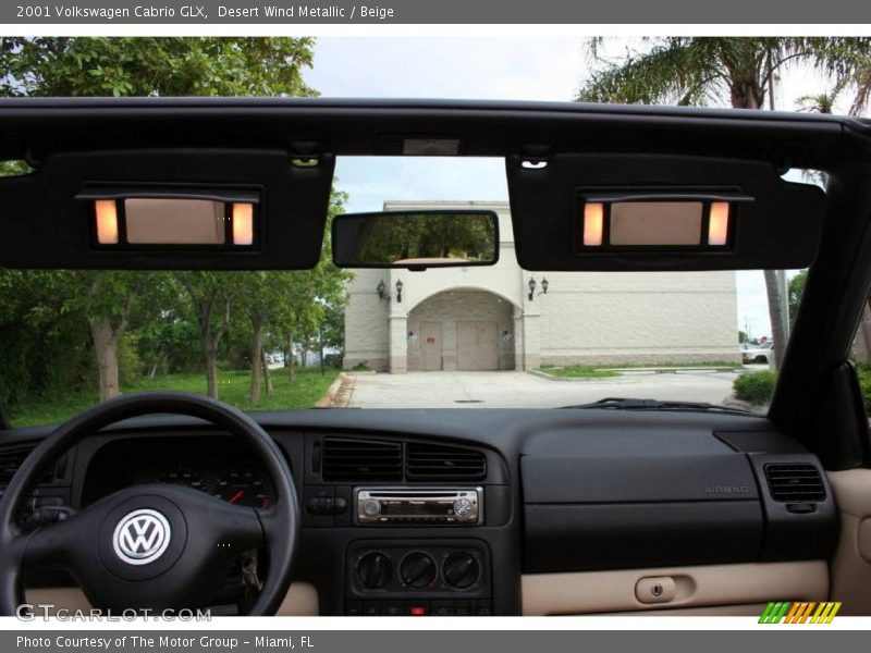 Desert Wind Metallic / Beige 2001 Volkswagen Cabrio GLX