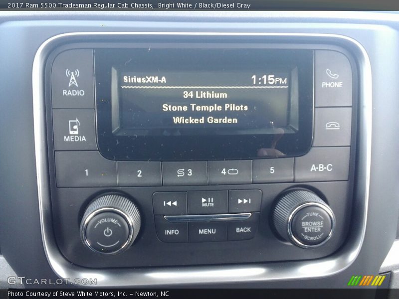 Bright White / Black/Diesel Gray 2017 Ram 5500 Tradesman Regular Cab Chassis