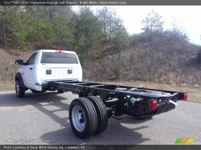 Bright White / Black/Diesel Gray 2017 Ram 5500 Tradesman Regular Cab Chassis