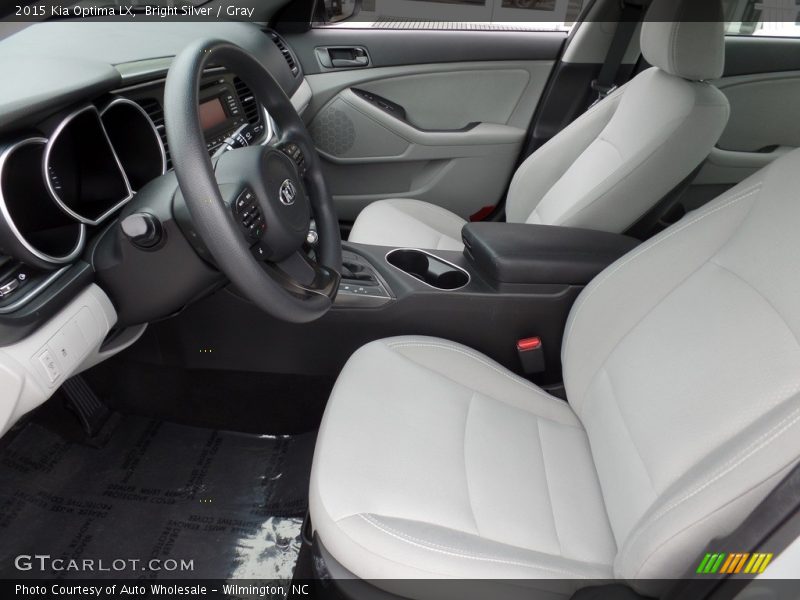 Bright Silver / Gray 2015 Kia Optima LX