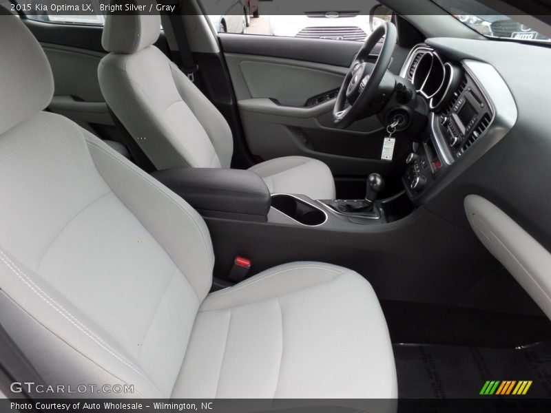 Bright Silver / Gray 2015 Kia Optima LX