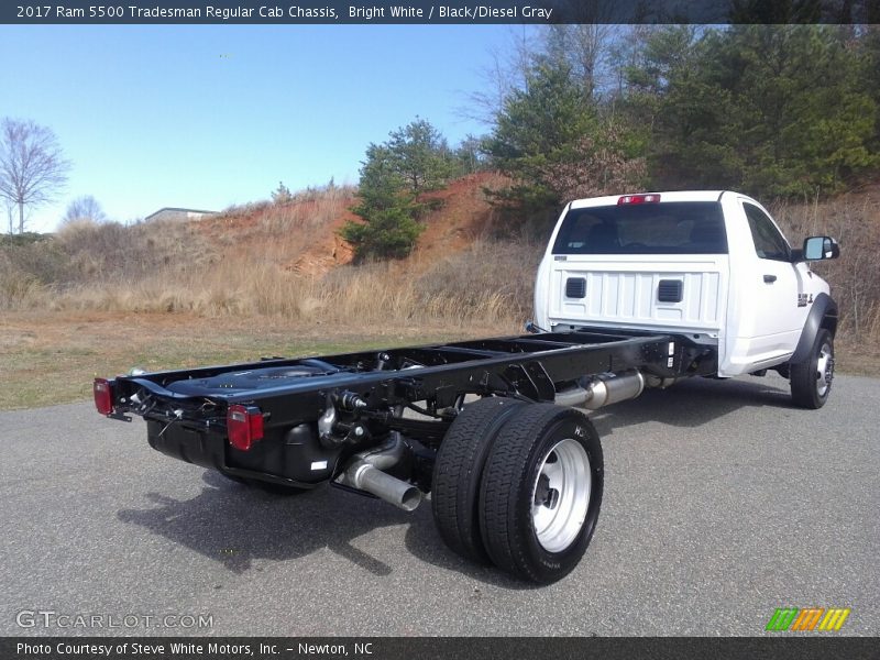 Bright White / Black/Diesel Gray 2017 Ram 5500 Tradesman Regular Cab Chassis
