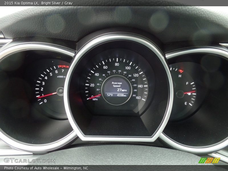 Bright Silver / Gray 2015 Kia Optima LX