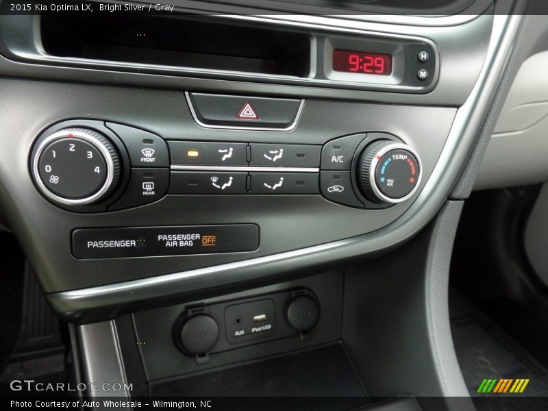 Bright Silver / Gray 2015 Kia Optima LX