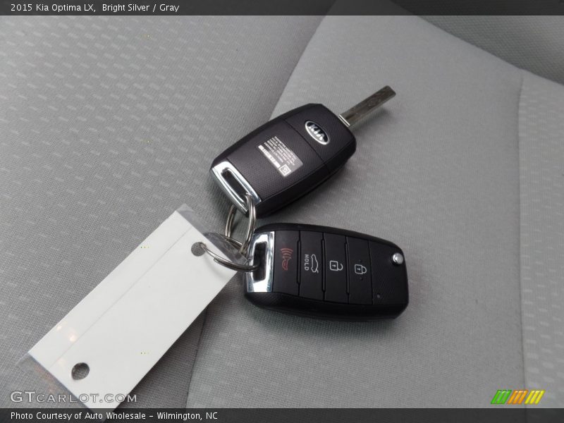 Bright Silver / Gray 2015 Kia Optima LX
