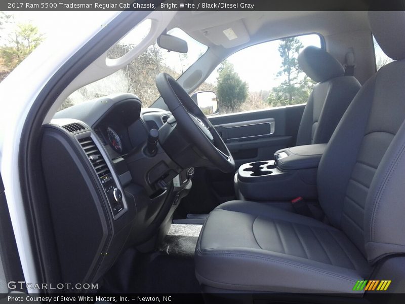 Bright White / Black/Diesel Gray 2017 Ram 5500 Tradesman Regular Cab Chassis