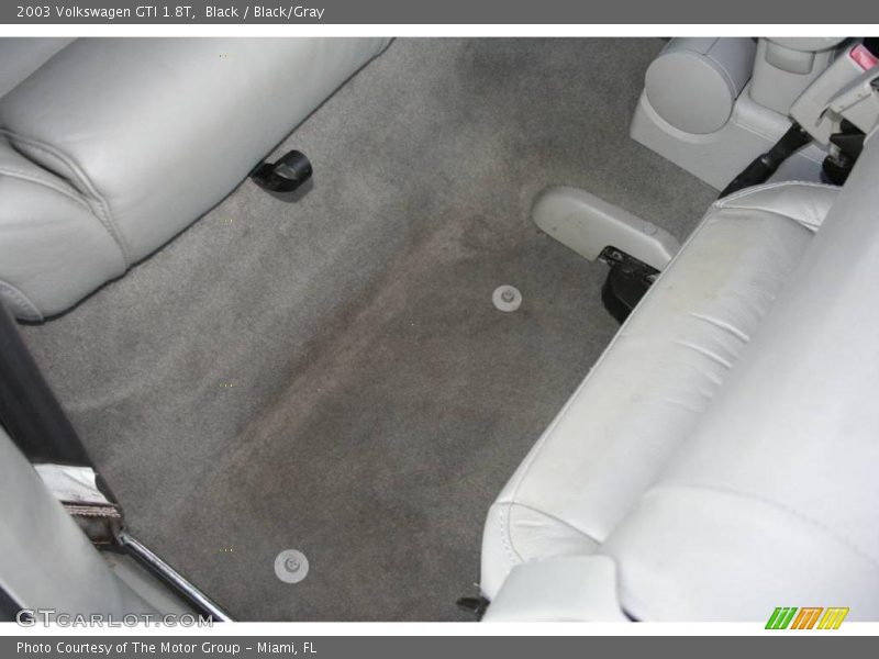 Black / Black/Gray 2003 Volkswagen GTI 1.8T