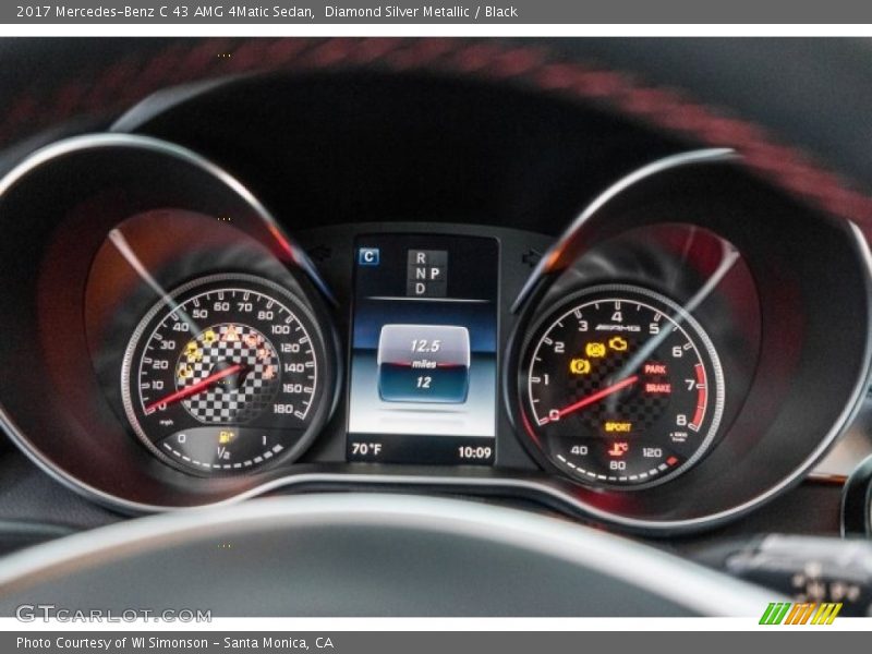  2017 C 43 AMG 4Matic Sedan 43 AMG 4Matic Sedan Gauges