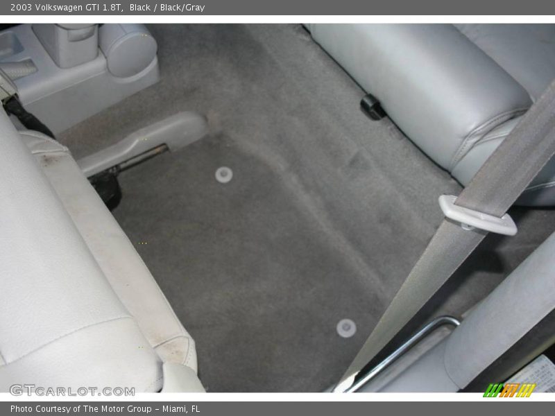 Black / Black/Gray 2003 Volkswagen GTI 1.8T
