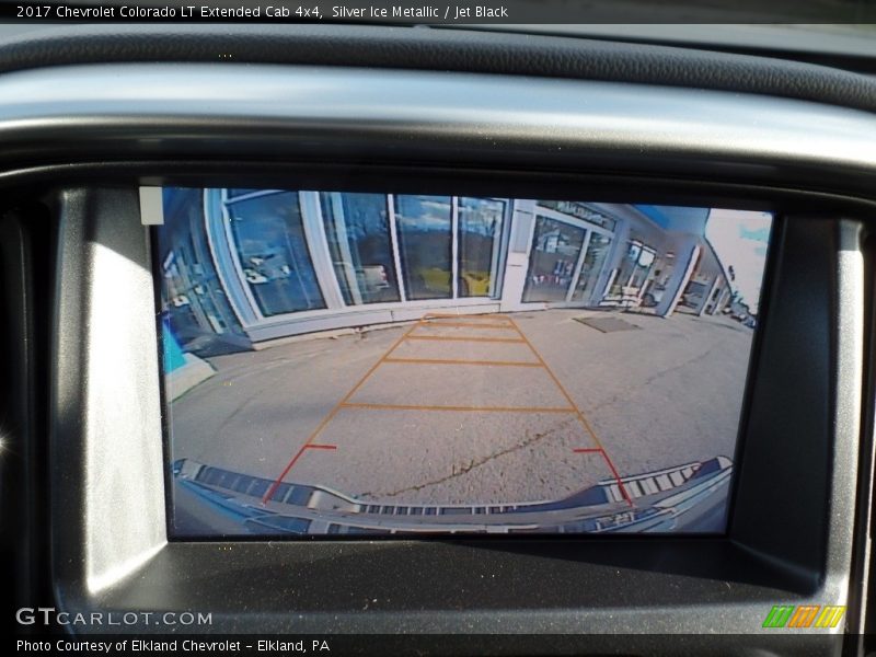 Silver Ice Metallic / Jet Black 2017 Chevrolet Colorado LT Extended Cab 4x4