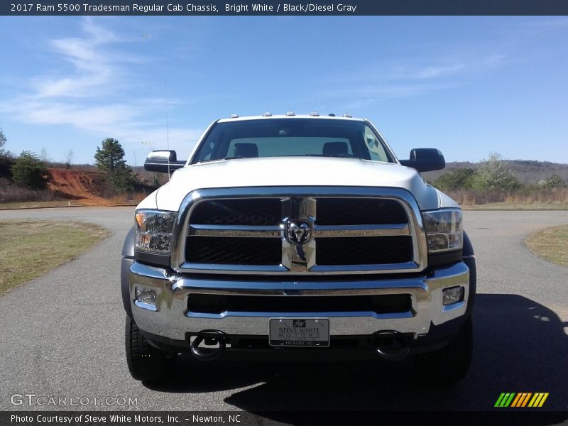 Bright White / Black/Diesel Gray 2017 Ram 5500 Tradesman Regular Cab Chassis