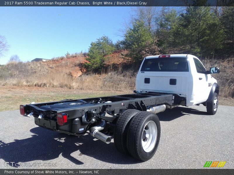 Bright White / Black/Diesel Gray 2017 Ram 5500 Tradesman Regular Cab Chassis