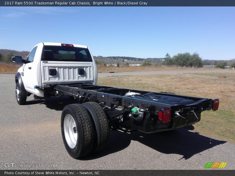 Bright White / Black/Diesel Gray 2017 Ram 5500 Tradesman Regular Cab Chassis