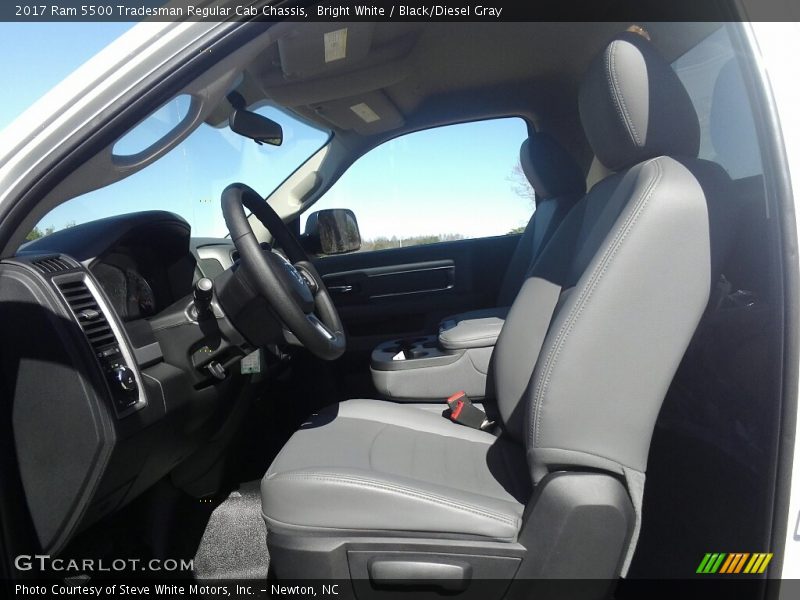 Bright White / Black/Diesel Gray 2017 Ram 5500 Tradesman Regular Cab Chassis
