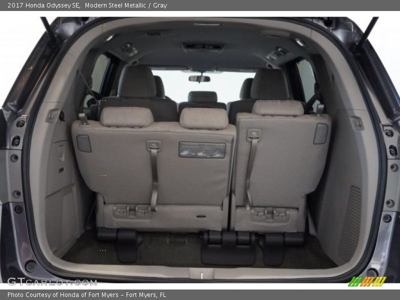 Modern Steel Metallic / Gray 2017 Honda Odyssey SE