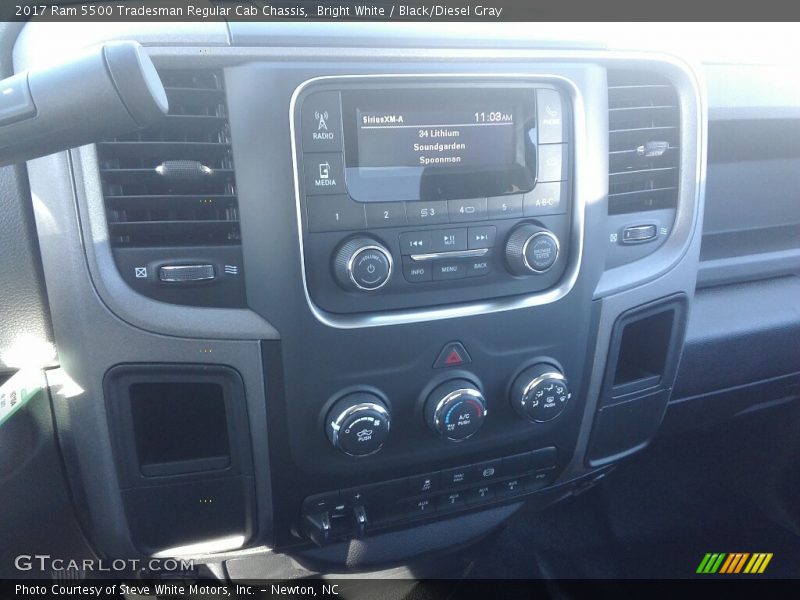 Bright White / Black/Diesel Gray 2017 Ram 5500 Tradesman Regular Cab Chassis
