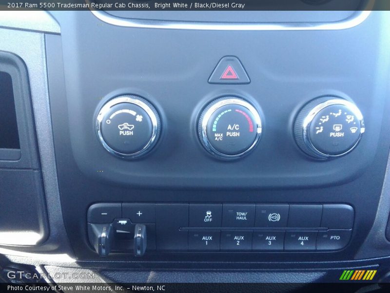 Bright White / Black/Diesel Gray 2017 Ram 5500 Tradesman Regular Cab Chassis