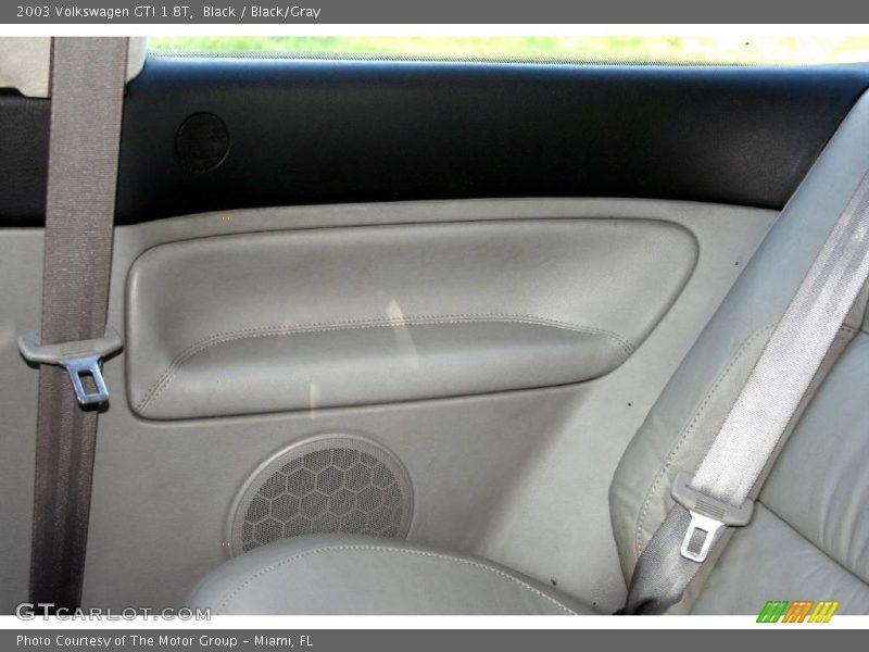 Black / Black/Gray 2003 Volkswagen GTI 1.8T