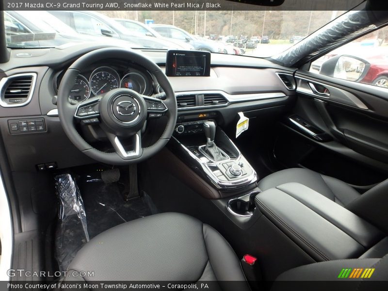  2017 CX-9 Grand Touring AWD Black Interior