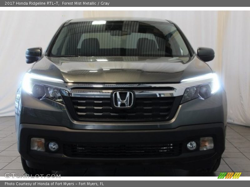 Forest Mist Metallic / Gray 2017 Honda Ridgeline RTL-T