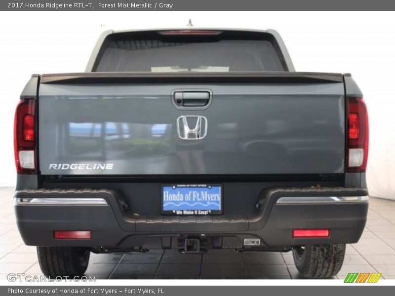Forest Mist Metallic / Gray 2017 Honda Ridgeline RTL-T