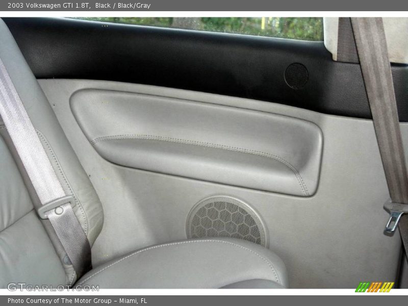 Black / Black/Gray 2003 Volkswagen GTI 1.8T
