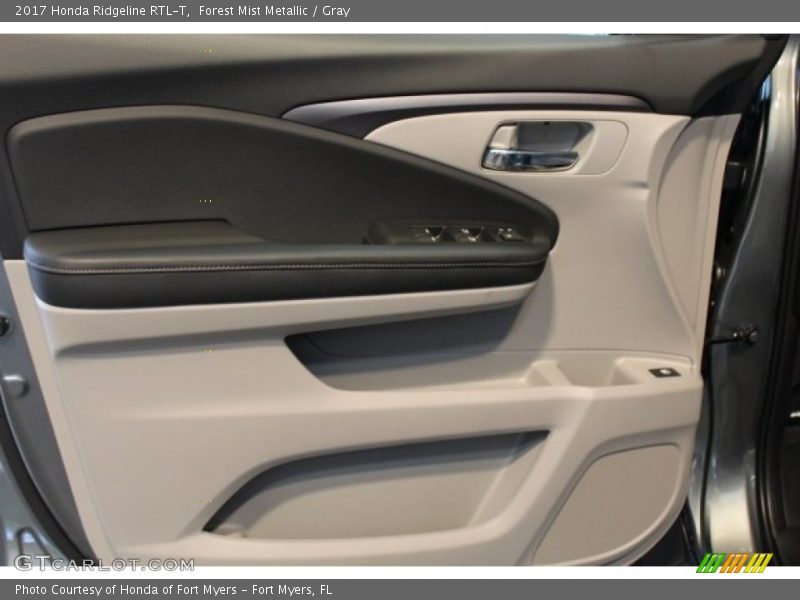 Forest Mist Metallic / Gray 2017 Honda Ridgeline RTL-T