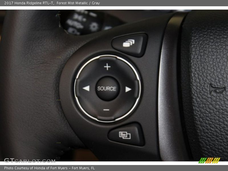 Forest Mist Metallic / Gray 2017 Honda Ridgeline RTL-T