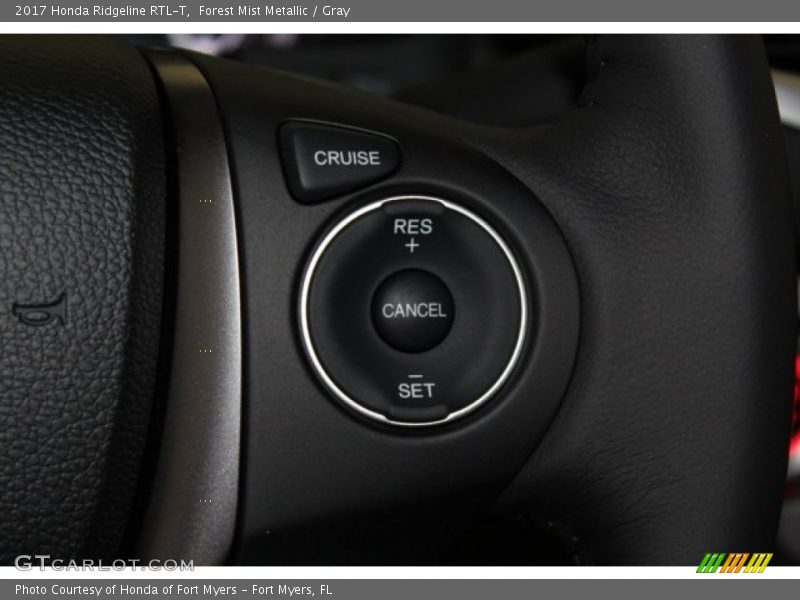 Forest Mist Metallic / Gray 2017 Honda Ridgeline RTL-T