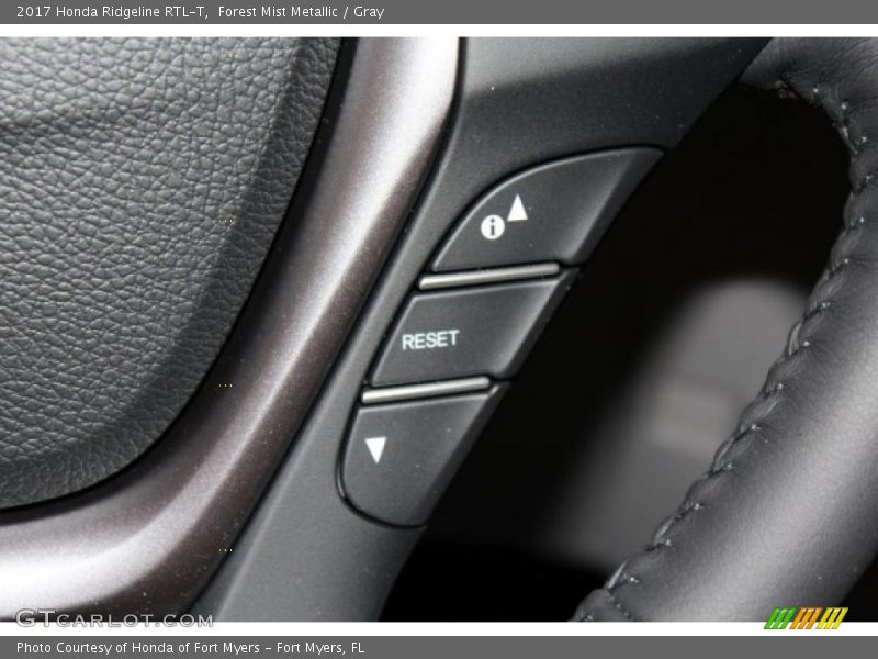 Forest Mist Metallic / Gray 2017 Honda Ridgeline RTL-T
