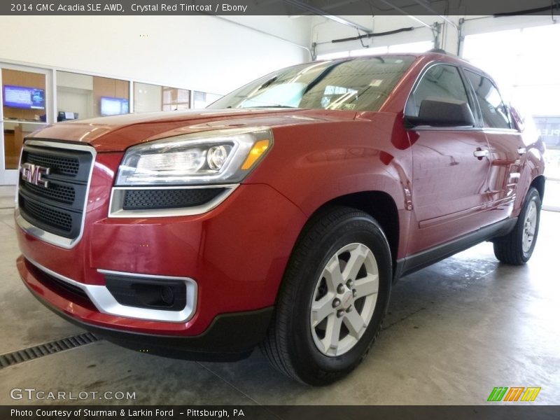 Crystal Red Tintcoat / Ebony 2014 GMC Acadia SLE AWD