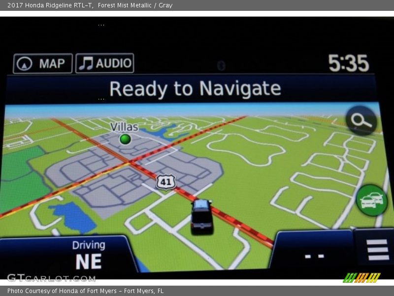 Forest Mist Metallic / Gray 2017 Honda Ridgeline RTL-T