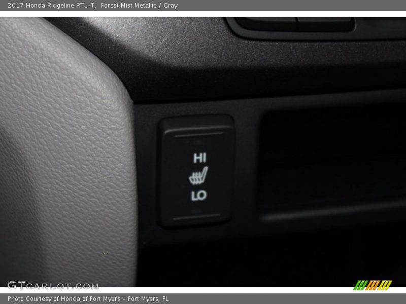 Forest Mist Metallic / Gray 2017 Honda Ridgeline RTL-T