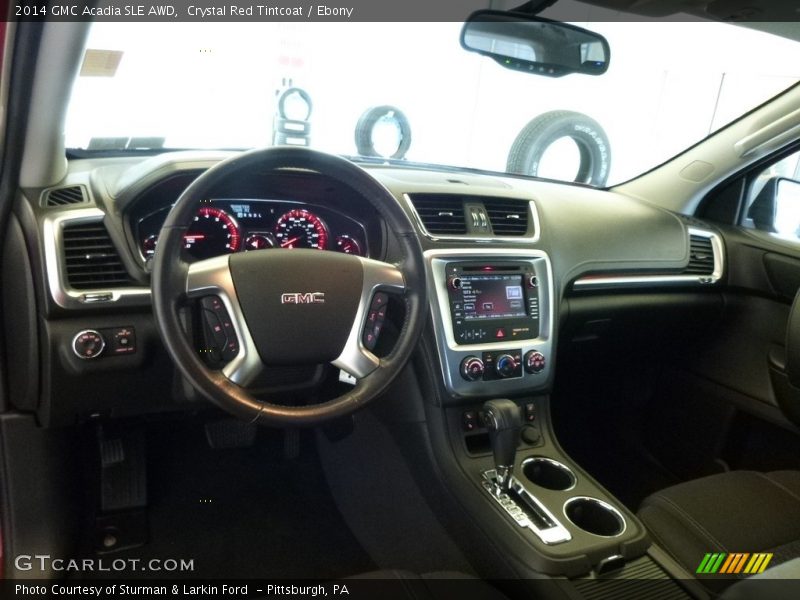 Crystal Red Tintcoat / Ebony 2014 GMC Acadia SLE AWD