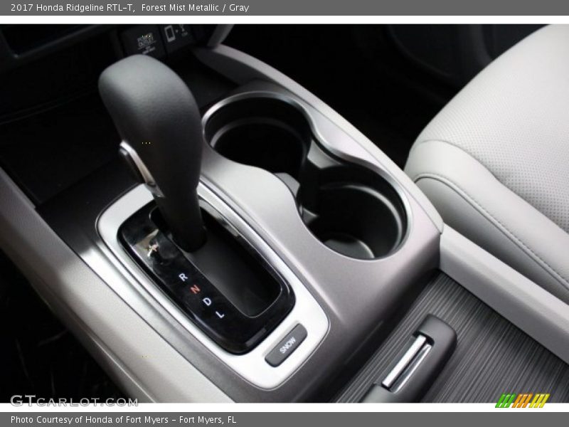 Forest Mist Metallic / Gray 2017 Honda Ridgeline RTL-T