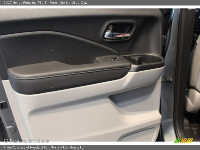 Forest Mist Metallic / Gray 2017 Honda Ridgeline RTL-T