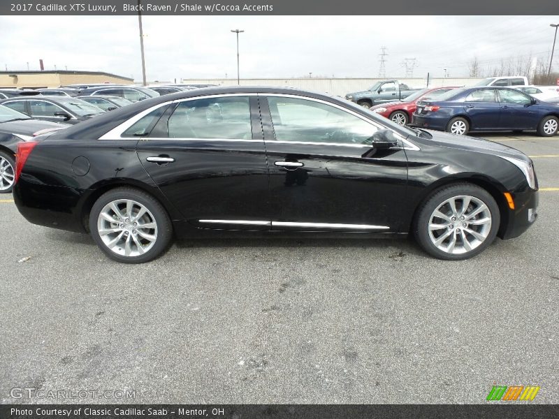Black Raven / Shale w/Cocoa Accents 2017 Cadillac XTS Luxury