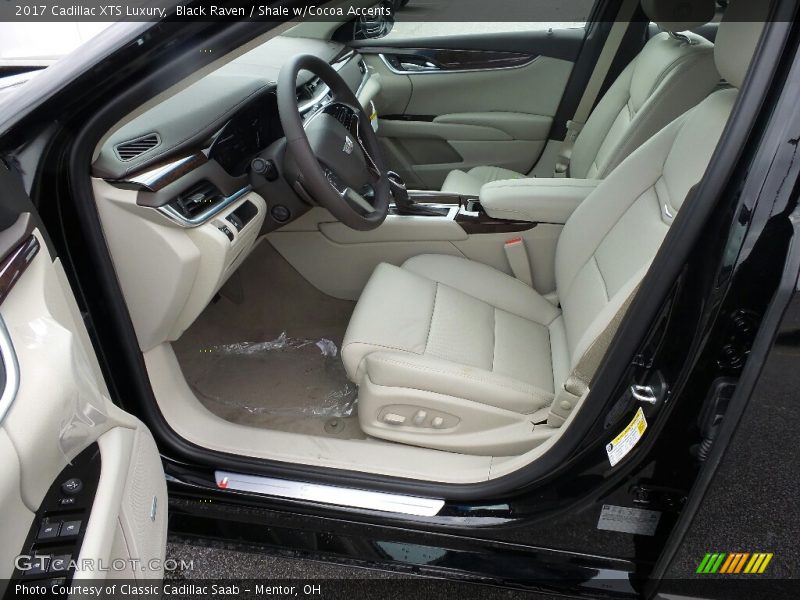 Black Raven / Shale w/Cocoa Accents 2017 Cadillac XTS Luxury